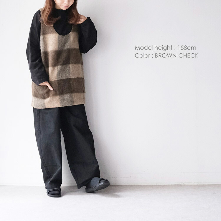 アメリカ製【YOANA BARASCHI】ウールシャギーコート　SIZEXS シャギーチェックコート（アウター）｜STRASBURGO OUTLET