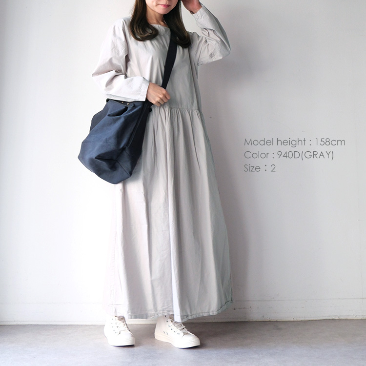 ARMEN（アーメン） ARMEN INAM2474PD ワンピース 40'S ポプリン ボート