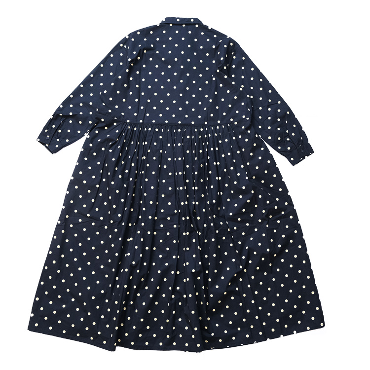 SOIL（ソイル） SOIL NSL22533 40'S POPLIN DOT PRINT REGULAR COLLAR
