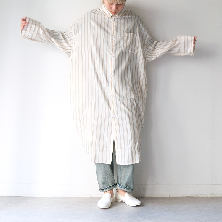 Yarmo（ヤーモ） (30%OFF SALE) YARMO Big Cuff Oversized Shirts