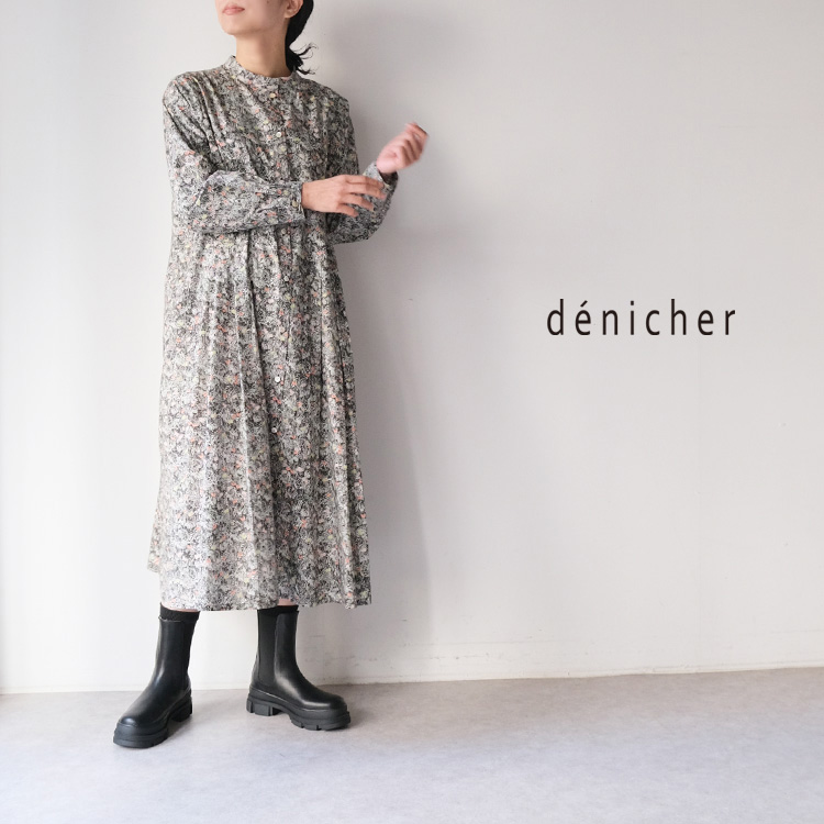 リバティ ブラウス denicher デニシェ Chouquette別注 リバティ