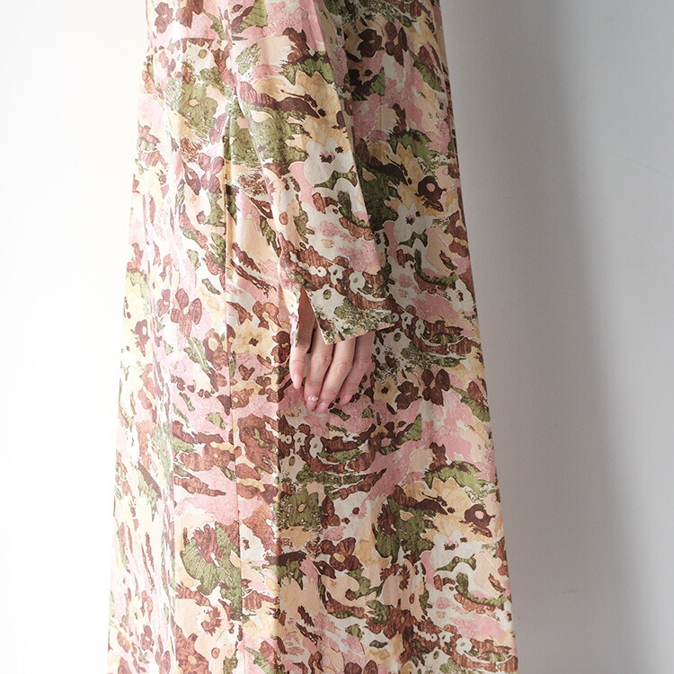 J.Sloane（ジェイスローアン） リバティ ロールカラー ワンピース