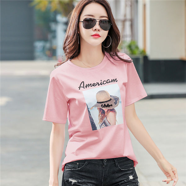 Tシャツ レディース 半袖 Tシャツ プリント 大人 かわいい トップス Tシャツ レディース カットソー 大きめ カジュアル ゆったり 人気 流行 スポーツ Ox266du5bd レディースファッション Www Elghoniemy Com