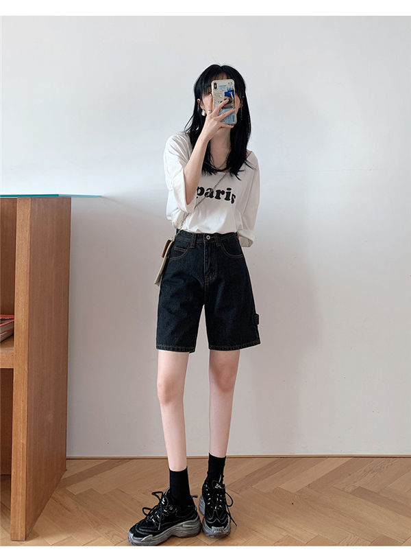 ショートパンツ レディース スウェットパンツ デニム ジーンズ 短パン ...