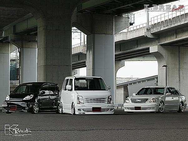 ライフ JB5/7 前期 エアロ3点セット 塗装済 コンプリート K-BREAK 