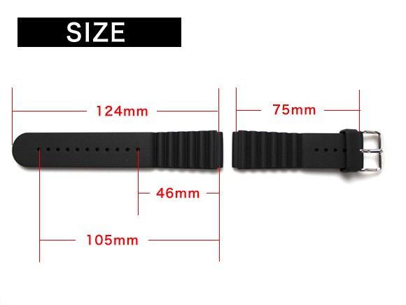 FROMJAPAN様売約済　A BATHING APE 時計 ラバーバンド 楽天市場】22mm StrapXPro SX1A 時計ベルト バルカナイズド ラバー