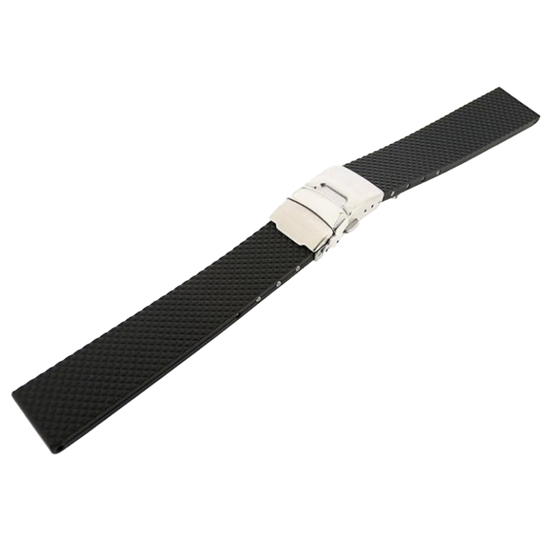 時計ベルト 腕時計バンド BC ボネット・シンチュリーニ ラバー リバーシブル 18mm20mm22mm24mm【交換工具・ばね棒つき】の画像