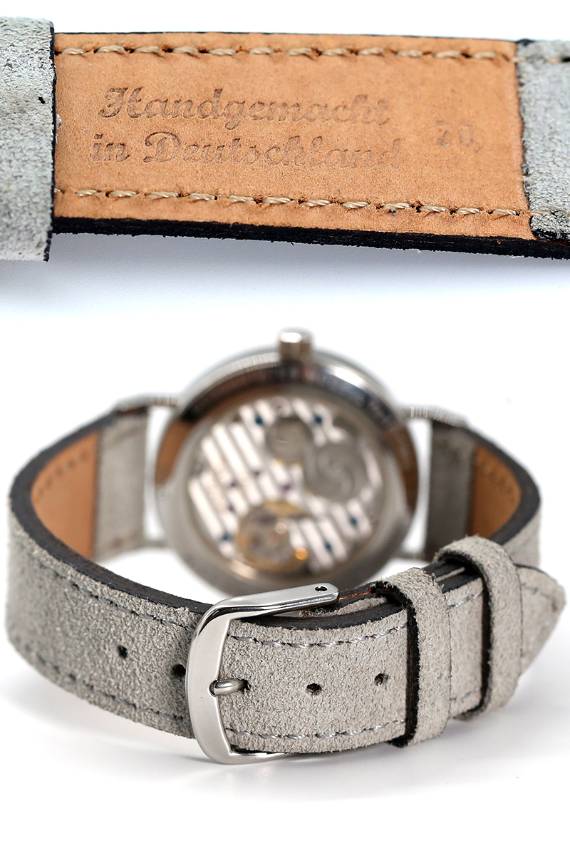 ドイツ製 時計 ベルト 腕時計バンド FLUCO Suede スエード 20mm