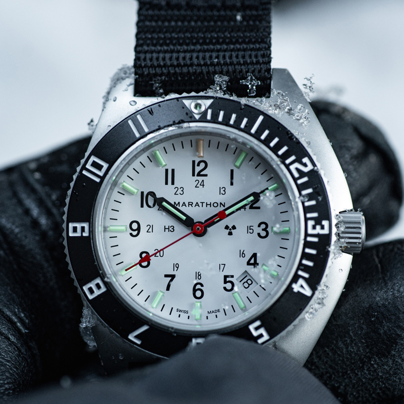 腕時計 ミリタリーウォッチ MARATHON STEEL NAVIGATOR Date