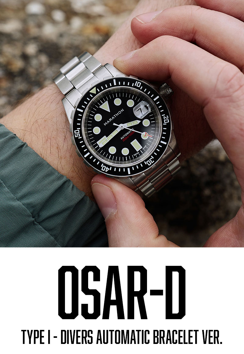 腕時計 ミリタリーウォッチ アメリカ軍 MARATHON OSAR-D