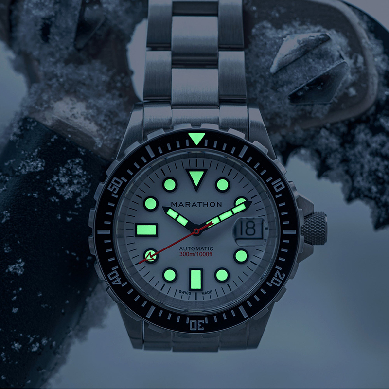 ミリタリー　自動巻　未使用品 腕時計 ミリタリーウォッチ アメリカ軍 MARATHON OSAR-D ARCTIC