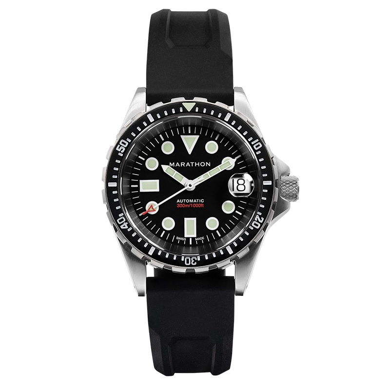 【未使用】St ANDREWS スウィングトップ ブラックウォッチ 腕時計 ミリタリーウォッチ アメリカ軍 MARATHON OSAR-D 46mm