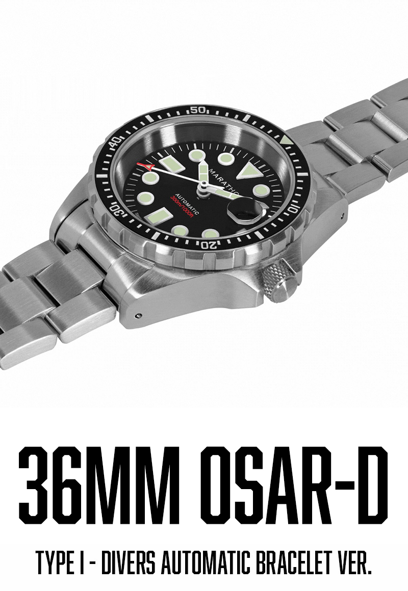 腕時計 ミリタリーウォッチ アメリカ軍 MARATHON OSAR-D 36mm