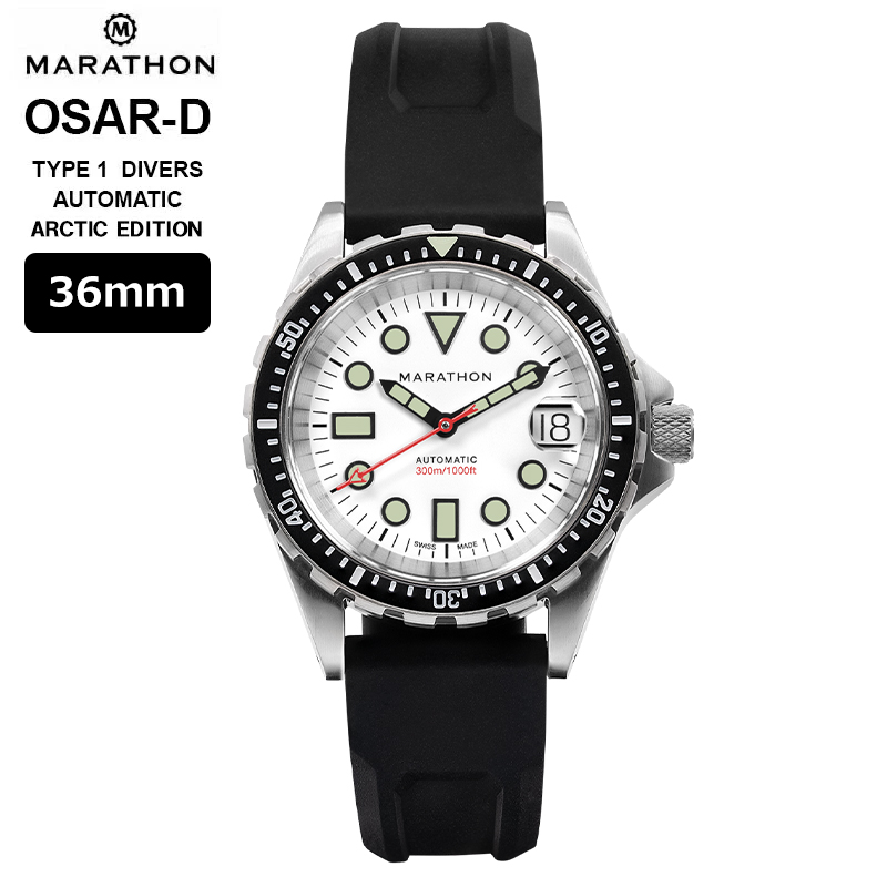 腕時計 ミリタリーウォッチ アメリカ軍 MARATHON OSAR-D ARCTIC