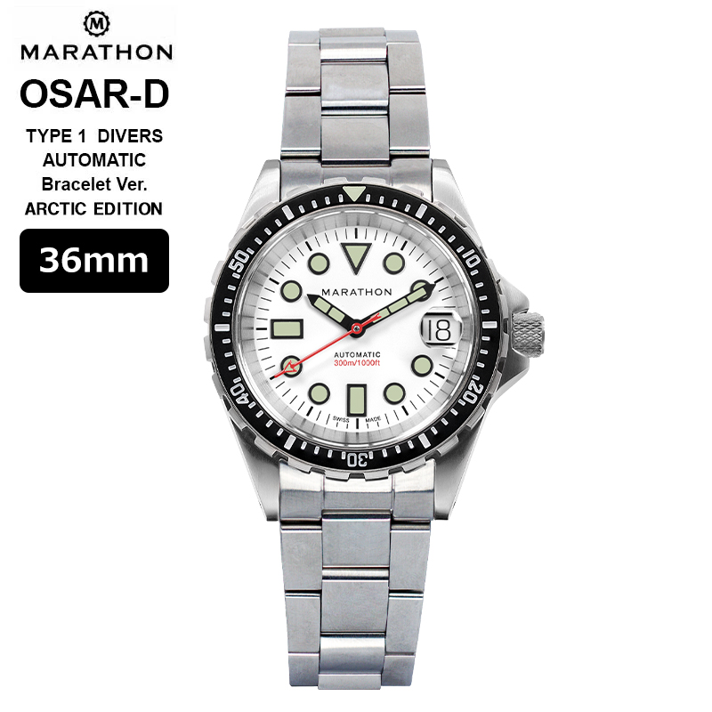 腕時計 ミリタリーウォッチ アメリカ軍 MARATHON OSAR-D ARCTIC