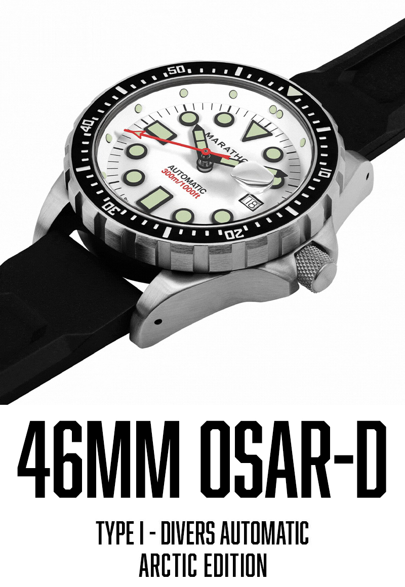 腕時計 ミリタリーウォッチ アメリカ軍 MARATHON OSAR-D ARCTIC
