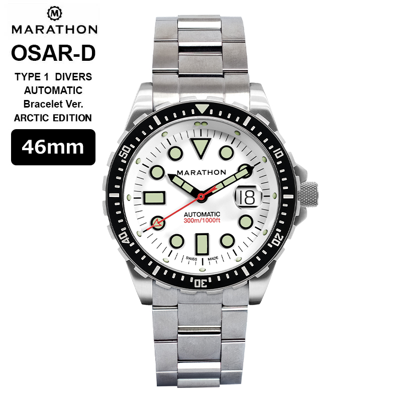 腕時計 ミリタリーウォッチ アメリカ軍 MARATHON OSAR-D ARCTIC