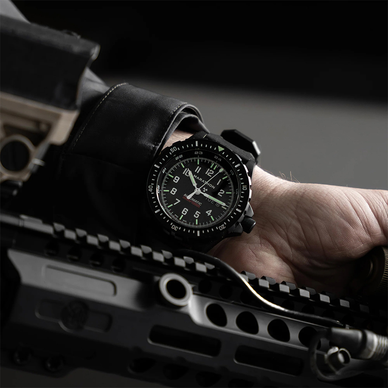 時計 腕時計 ミリタリーウォッチ アメリカ軍 MARATHON ANTHRACITE JDD