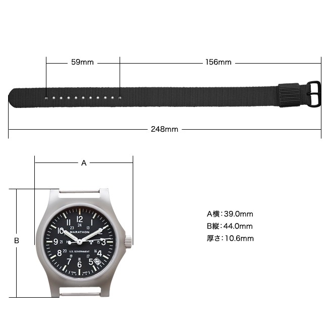腕時計 Miss force 腕時計 MARATHON TSARDivers Quartz 300M マラソン ティーサー