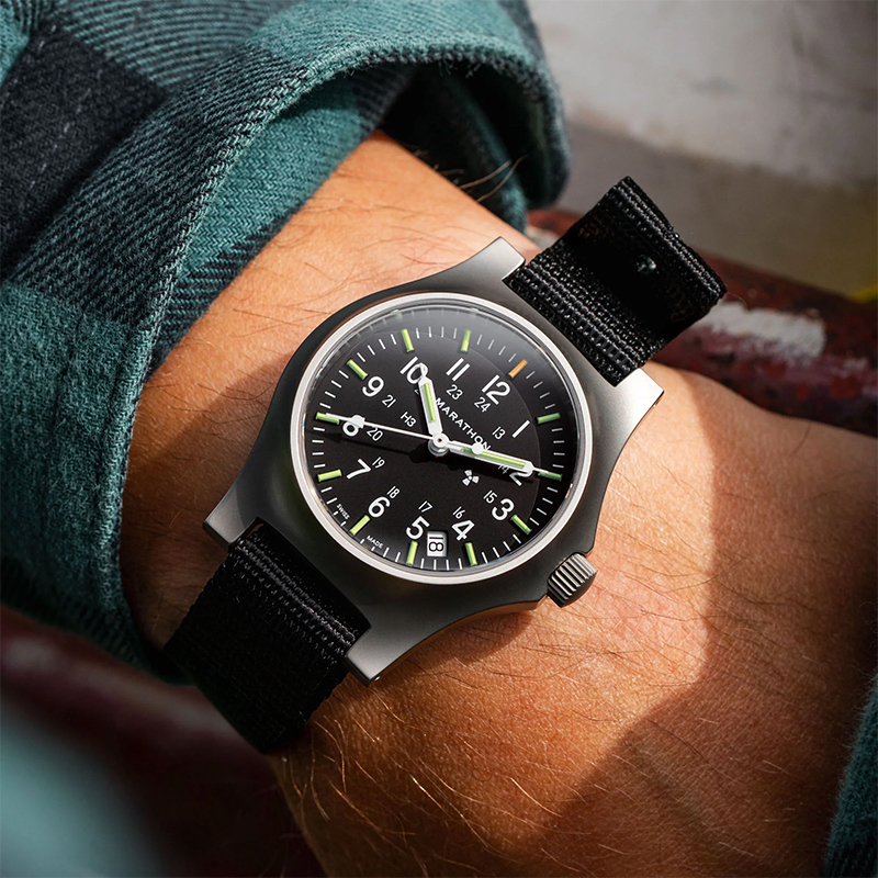 腕時計 MARATHON General Purpose Quartz with Date Stainless Steel