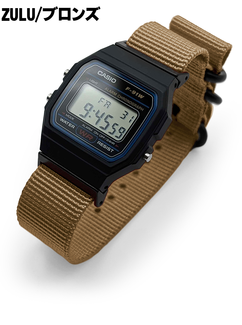 スタンダード（CASIO） 時計屋さんがカスタムしたCASIO F-91W
