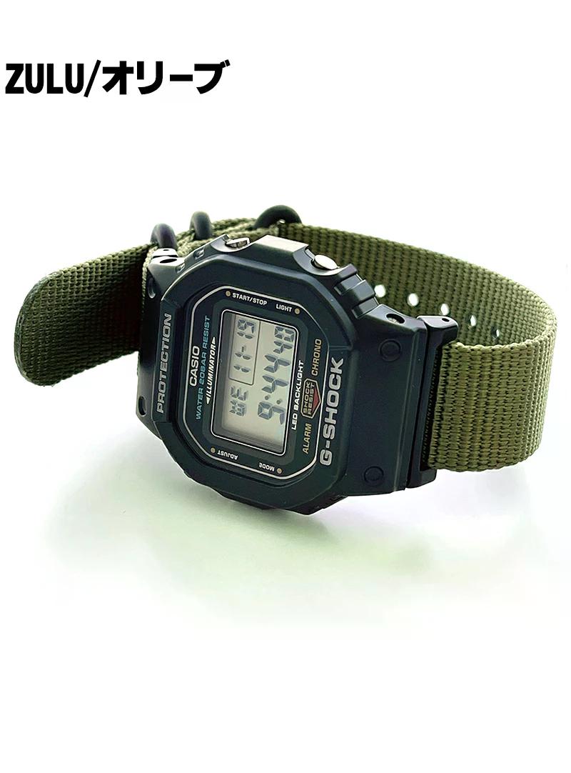 G-SHOCK 時計屋さんがカスタムしたCASIO 5600 アダプター＆ベルトの