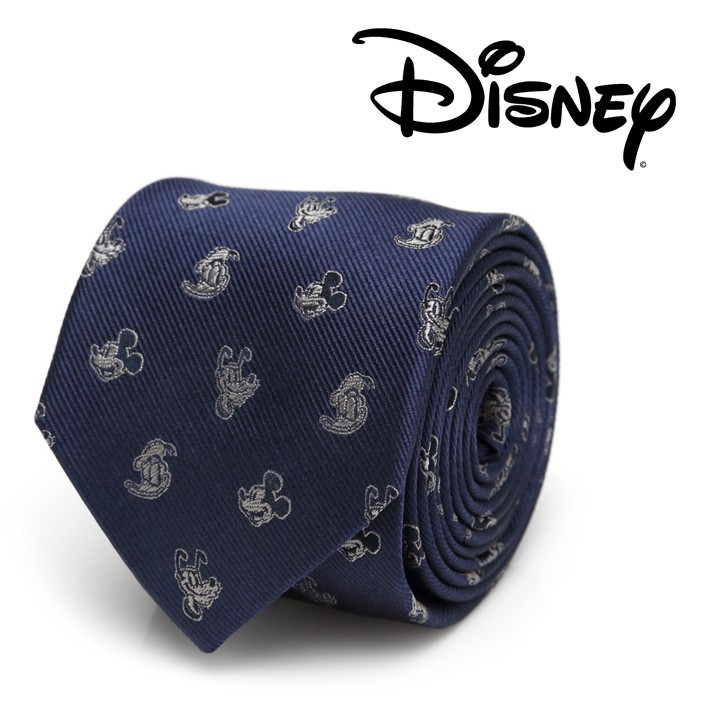 ネクタイ Mickey and Friends Blue Men's Tie ディズニー ミッキー 