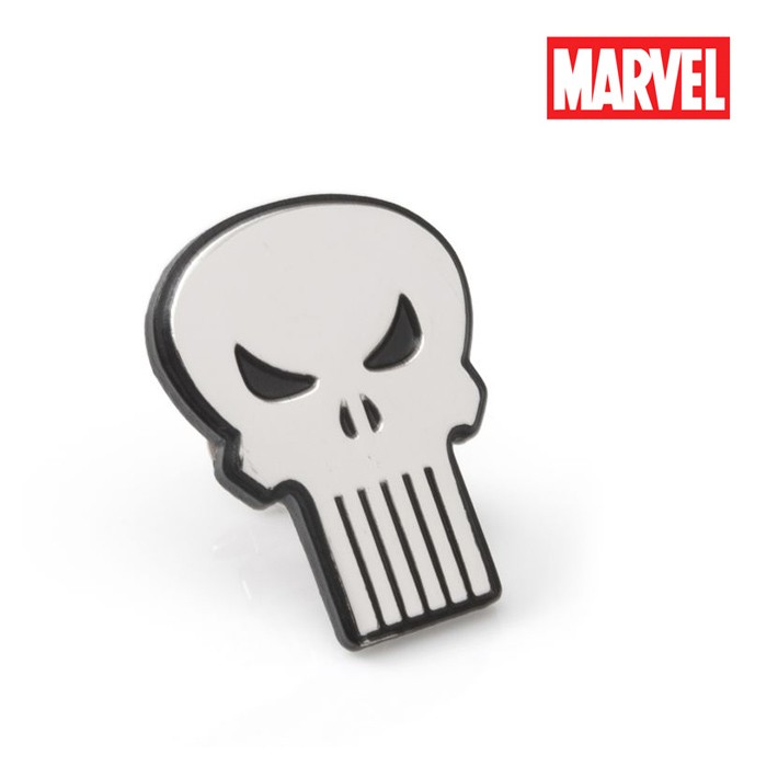 ラペル ラペルピン スーツ 襟 The Punisher Silver Lapel Pin ザ