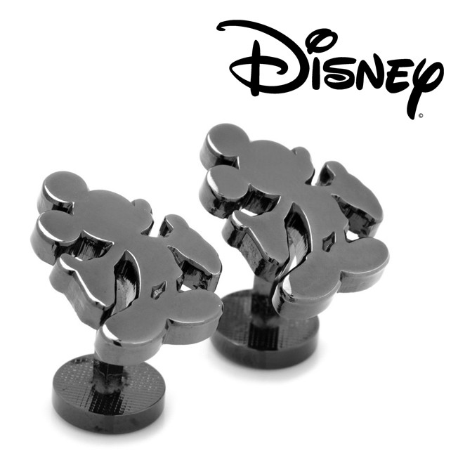 レア　ディズニーストア　コレクタブルカフスボタン　フルセット Disney（ディズニー） カフスボタン カフス ガンメタリック