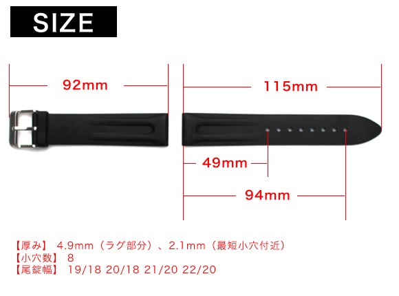 BIWI ビウィ OSIRIS オシリス 19mm 20mm 21mm 22mm ブラック【交換工具