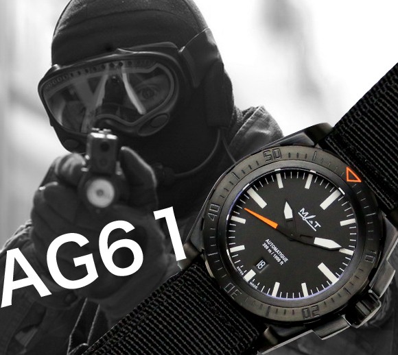 腕時計 メンズ ブランド MATWATCHES腕時計 マットウォッチAG61Automatic 300M 自動巻き ミリタリーウォッチ