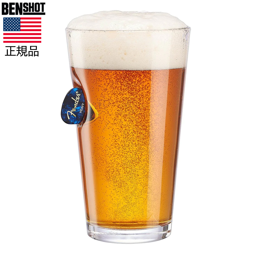 BENSHOT ベンショット ビールグラス Fender フェンダー ピック