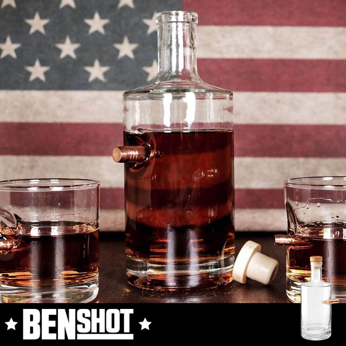 デキャンタ Benshot ベンショット Decanter750ml デカンタ 米国製 ハンドメイド 実弾を使用 1084 De クロノワールド ジャパン 通販 Yahoo ショッピング