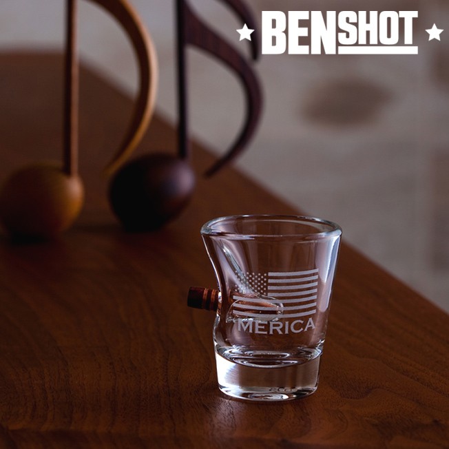 BENSHOT（ベンショット）Shotglass ショット グラス アメリカ 1.5oz 44ml 米国製 ハンドメイド  :1084-sh00201:クロノワールド ジャパン - 通販 - Yahoo!ショッピング