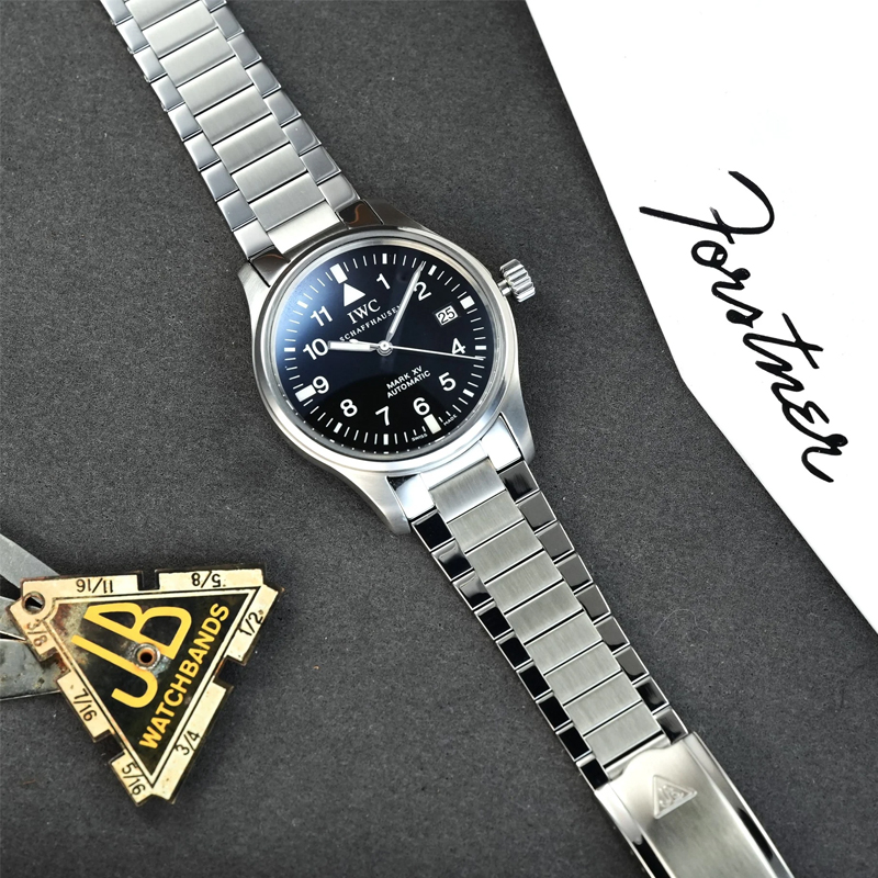時計ベルト バンド ZENITH IWC Forstner Flatlink フォースナー