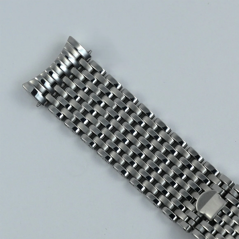 時計ベルト バンド Forstner 【11連】Beads of Rice Omega Seamaster