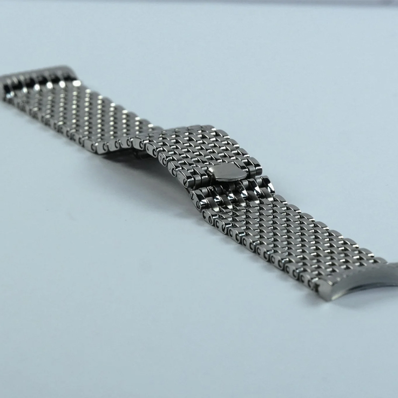 時計ベルト バンド Forstner 【11連】Beads of Rice Omega Seamaster