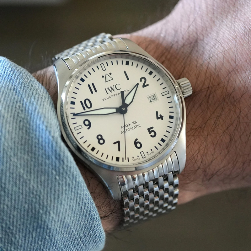 時計ベルト バンド Forstner 【11連】Beads of Rice IWC フォースナー