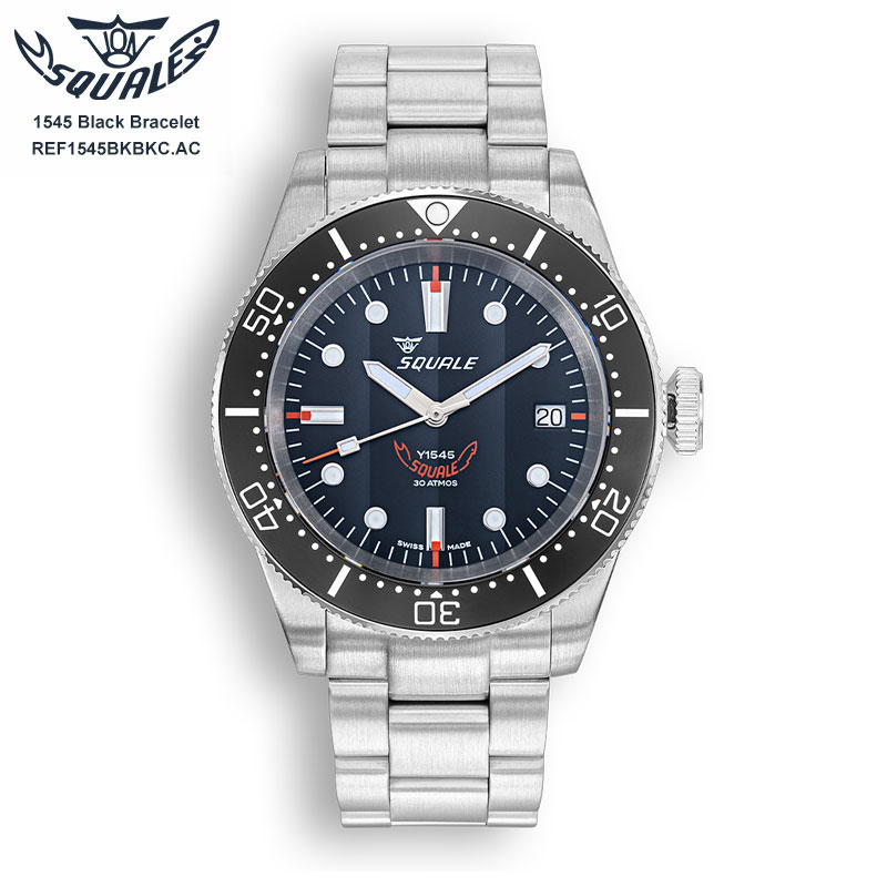 腕時計　スクワーレ1545 SQUALE / スクワーレ 1545 グレー ブレスレット / グレーベゼル グレー