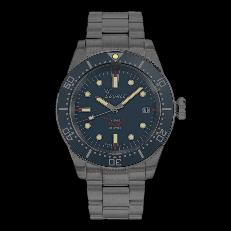 時計 腕時計 ダイバーズ イタリア SQUALE スクワーレ 1545 Grey