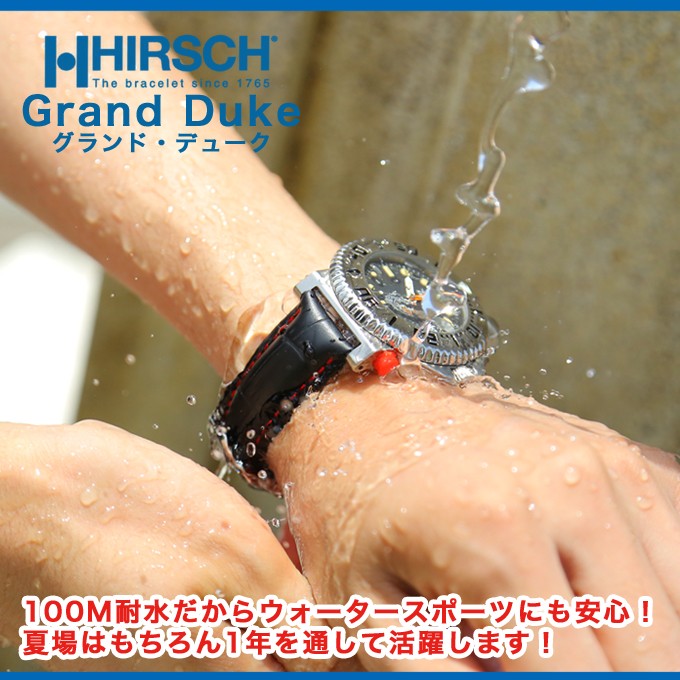 時計ベルト バンド 腕時計バンド HIRSCH Grand Duke ヒルシュ