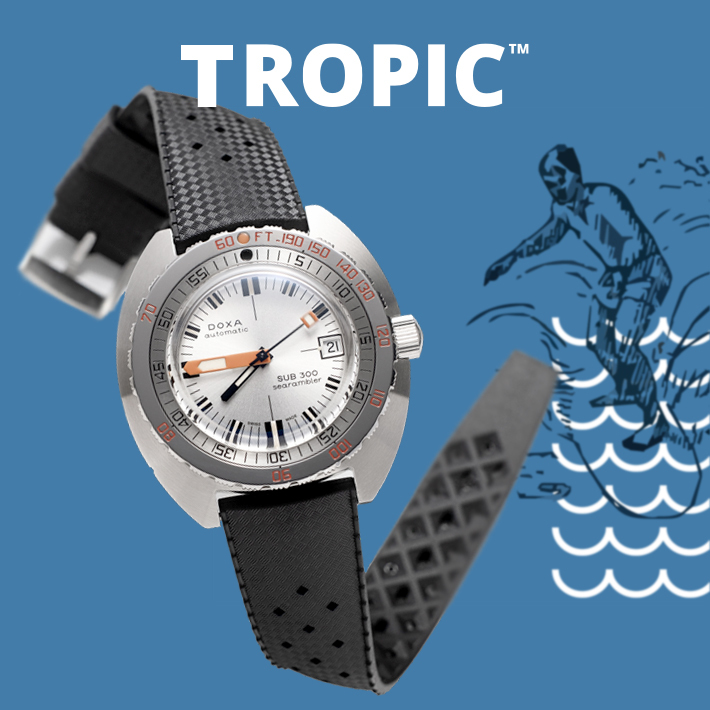 クロノワールド ジャパン - Tropic トロピック (ラバー)（時計ベルト 