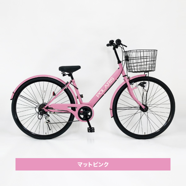 シティサイクル（色：ピンク系）｜自転車車体｜自転車｜車、バイク 