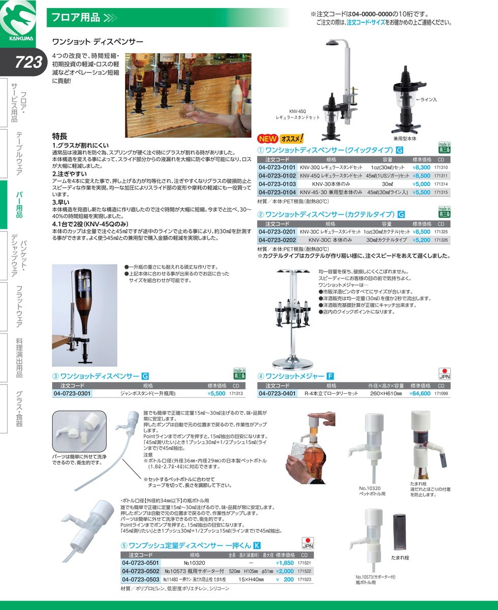 No.11480 一押くん 液だれ防止栓 たれま栓 (N) :k-171523:業務用プロ道具 厨房の匠 - 通販 - Yahoo!ショッピング