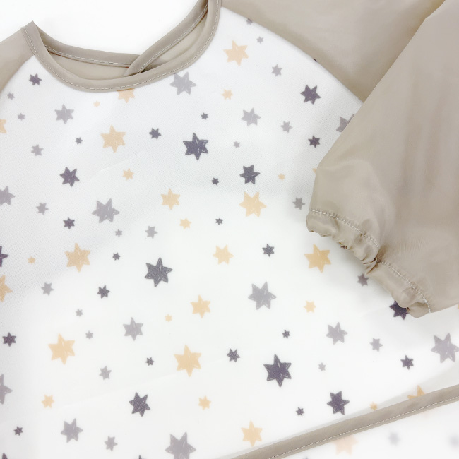 ベビー服 赤ちゃん ベビー 服 男の子 女の子 食事用 離乳食 スタイ 保育園 長袖食事エプロン |  | 04