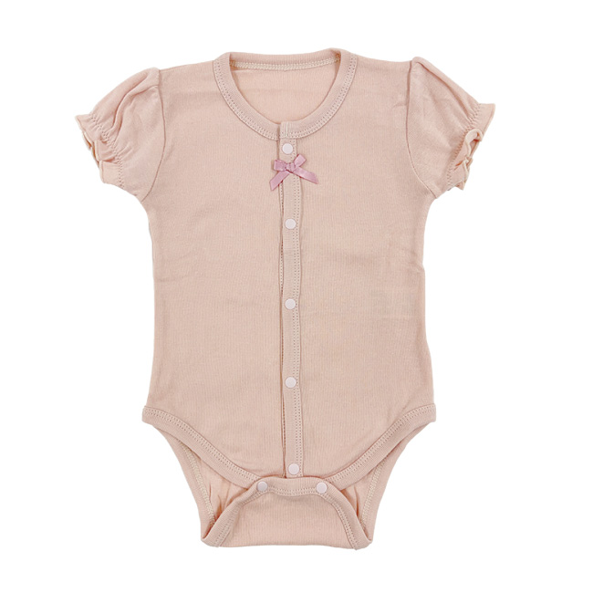 ベビー服 赤ちゃん 服 ベビー ロンパース ボディ ボディスーツ 綿100％ 女の子 うさぎ ウサギ 無地 花柄 前開き 70 80 半袖ロンパース3枚組 |  | 03