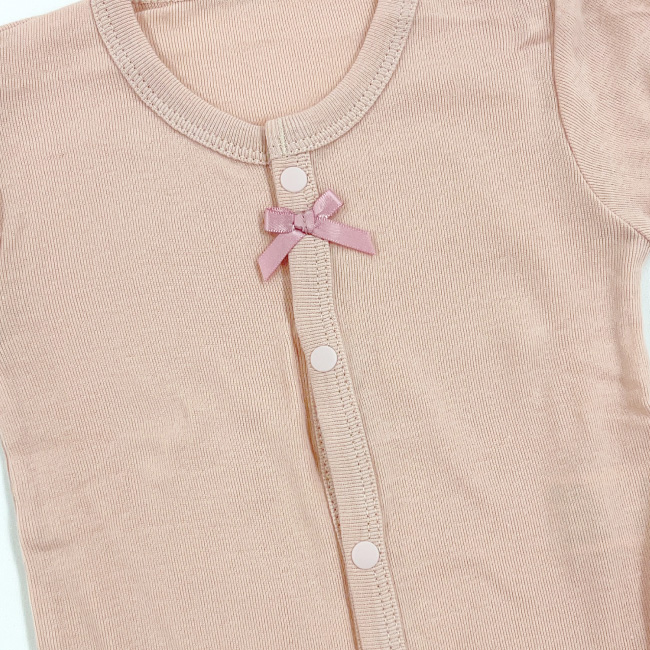 ベビー服 赤ちゃん 服 ベビー ロンパース ボディ ボディスーツ 綿100％ 女の子 うさぎ ウサギ 無地 花柄 前開き 70 80 半袖ロンパース3枚組 |  | 06