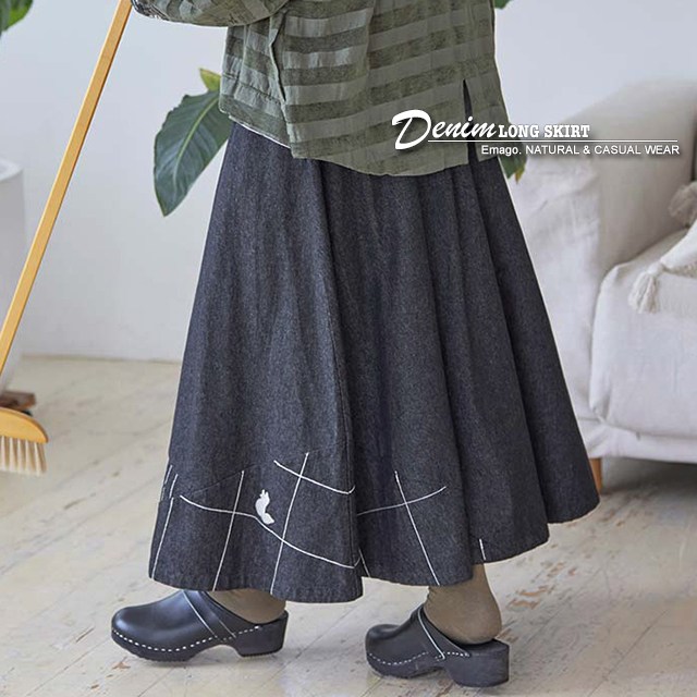 Emago（イマゴ） 《30％OFFセール》ロングスカート ロンスカ 8oz