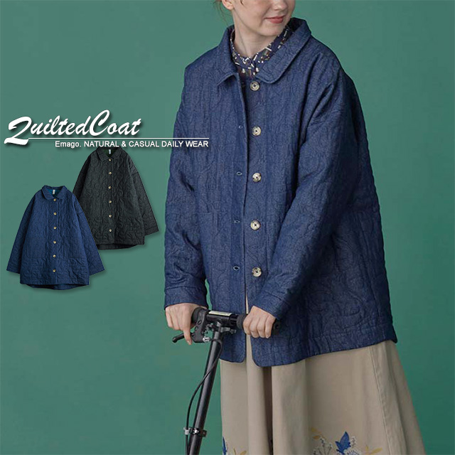 Emago（イマゴ） コート ジャケット アウター レディース 8ozデニム
