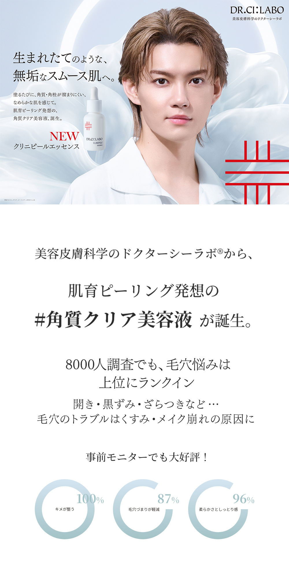 Dr.Ci：Labo（ドクターシーラボ） クリニピールエッセンス 30mL 角質